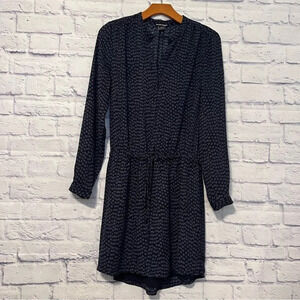 Hilary Radley Women’s Long Sleeve Blue‎ Dress Size Small NWOT